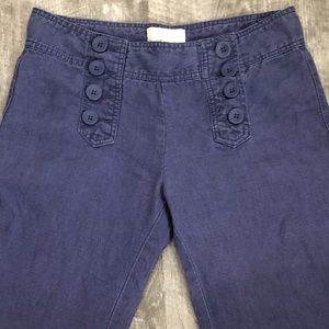 Anthropologie Linen Pant